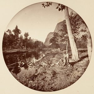[Park Narodowy Yosemite, Kalifornia], ca. 1878. autorstwa Carleton Emmons Watkins