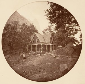 [Park Narodowy Yosemite, Kalifornia], ca. 1878. autorstwa Carleton Emmons Watkins