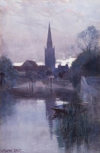 Salisbury o zmierzchu