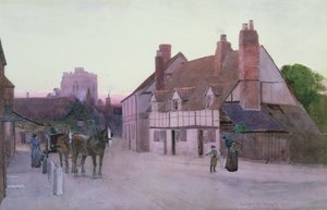 Zmierzch, Cookham, 1892 (wc na papierze)