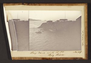 Bay View z Pt. Duża rzeka autorstwa Carleton Watkins
