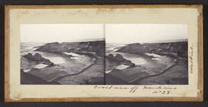 Widok na wybrzeże od Mendocino autorstwa Carleton Watkins