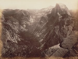 [Half Dome z Glacier Point] autorstwa Carleton Watkins