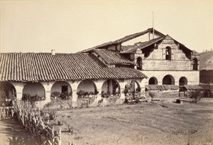 Misja, San Antonio de Padua autorstwa Carleton Watkins