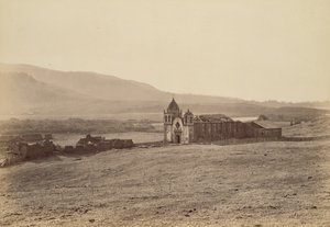 [Misja San Carlos del Carmelo]] autorstwa Carleton Watkins