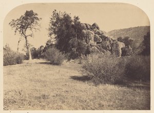 [Tower Rock - widok północny] autorstwa Carleton Watkins