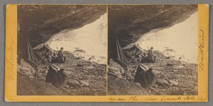 Pod Górnym Wodospadem Yosemite autorstwa Carleton Watkins