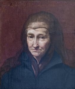 Portret starej kobiety autorstwa Carlo (follower of) Maratta or Maratti