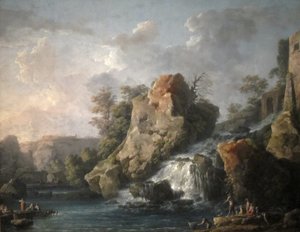 Teverone Cascade autorstwa Carlo Bonavia