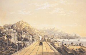 Frontyspis z „Widoków na kolej między Turynem a Genuą”, 1853