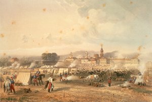 Novara, pole afrykańskich Łowców autorstwa Carlo Bossoli