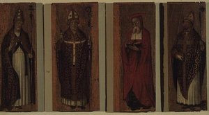 Św. Grzegorz, Św. Ambroży, Św. Augustyn, Św. Hieronim (poliptyk)