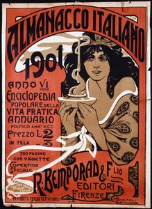Almanach Włoski, 1901, 1901 autorstwa Carlo Casaltoli