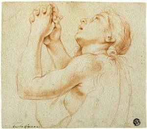 Modlitwa Magdalena autorstwa Carlo Cignani