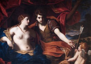 "Wenus i Adonis", c1700-c1710