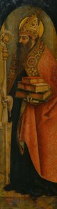 Święty Augustyn autorstwa Carlo Crivelli