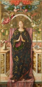 Niepokalane Poczęcie. 1492 autorstwa Carlo Crivelli