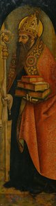 Św. Augustyn, 1480s autorstwa Carlo Crivelli