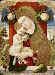 Dziewica z Dzieciątkiem, 1482-1483 autorstwa Carlo Crivelli