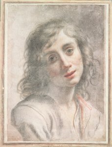 Popiersie św. Jana Bożego (pastelowe) autorstwa Carlo Dolci
