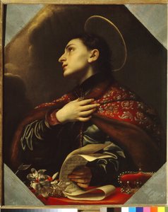 Święty Kazimierz, po 1670 (olej na płótnie) autorstwa Carlo Dolci
