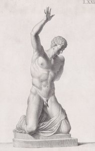 Posąg Narcyza, 1734