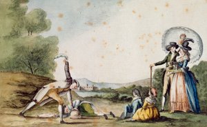 Gra w saccomazzone autorstwa Carlo Lasinio