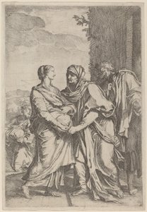 Nawiedzenie Matki Boskiej autorstwa Carlo Maratta