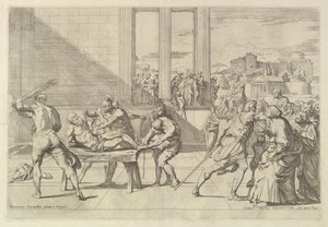 Męczeństwo św. Andrzeja. autorstwa Carlo Maratta or Maratti