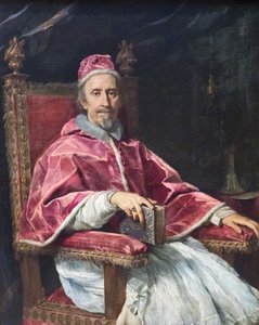Portret Klemensa IX autorstwa Carlo Maratta or Maratti
