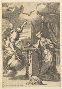Zwiastowanie. autorstwa Carlo Maratta or Maratti