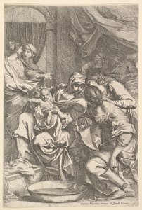 Narodziny Dziewicy. autorstwa Carlo Maratta or Maratti