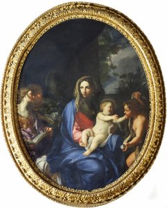Dziewica z Dzieciątkiem i św. Janem autorstwa Carlo Maratta or Maratti