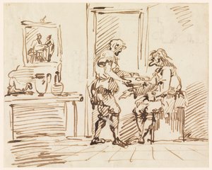 Scena rodzajowa autorstwa Carlo Marchionni