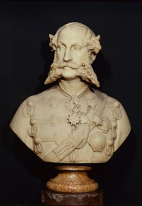 Hrabia Cardigan (1797-1868) (marmur) autorstwa Carlo Marochetti