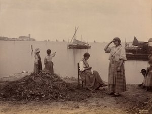 Chioggia, Pod Mariną, c. 1870.