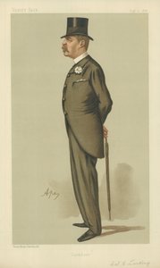 Pułkownik Cuthbert Larking autorstwa Carlo Pellegrini