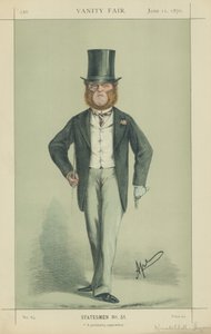 Edward Hugessen Knatchbull-Hugessen, baron Brabourne autorstwa Carlo Pellegrini