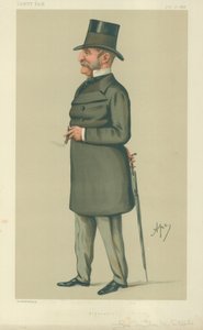 Generał Sir Thomas Montagu Steele, Aldershot, 20 lipca 1878, komiks Vanity Fair autorstwa Carlo Pellegrini