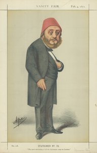 H bez obrazu s pacha autorstwa Carlo Pellegrini