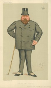 Jego Miłość Książę Wellington, Wnuk Żelaznego Księcia, 3 stycznia 1885, komiks Vanity Fair autorstwa Carlo Pellegrini