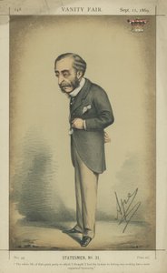 Lord Carnarvon autorstwa Carlo Pellegrini