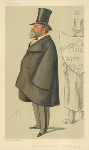 Lord Truro, Wiedza uniwersalna, 1 stycznia 1887, komiks Vanity Fair autorstwa Carlo Pellegrini