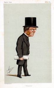Lyon Playfair, szkocki chemik, polityk i administrator, 1875 autorstwa Carlo Pellegrini