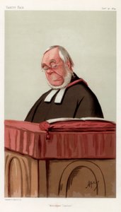 Kupiec Taylors, wielebny James Augustus Hessey DCL, 1874. autorstwa Carlo Pellegrini