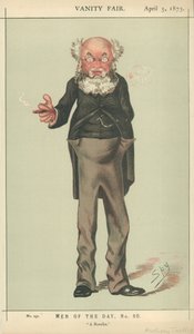 Pan Anthony Trollope, powieściopisarz, 5 kwietnia 1873, komiks Vanity Fair autorstwa Carlo Pellegrini