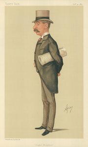 Pan Charles Thomson Ritchie, Nagrody za cukier, 31 października 1885, komiks Vanity Fair autorstwa Carlo Pellegrini