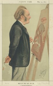 Pan John Everett Millais autorstwa Carlo Pellegrini