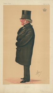 Philip-Henry Stanhope Stanhope, Szlachetny pisarz, 23 maja 1874, komiks Vanity Fair autorstwa Carlo Pellegrini
