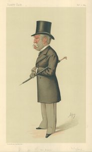 Sir Charles Lennox Wyke, The Baron, 9 lutego 1884, komiks Vanity Fair autorstwa Carlo Pellegrini